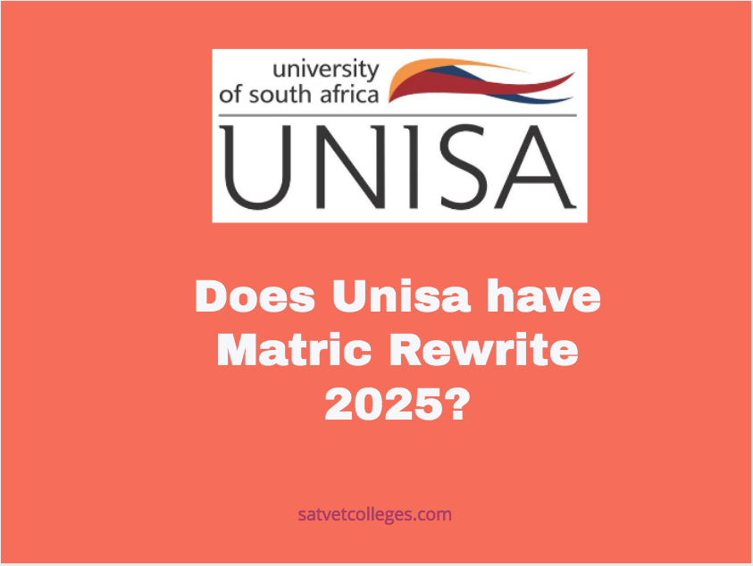 Does Unisa Have Matric Rewrite 2025 South African TVET Colleges does-unisa-have-matric-rewrite-2025-south-african-tvet-colleges